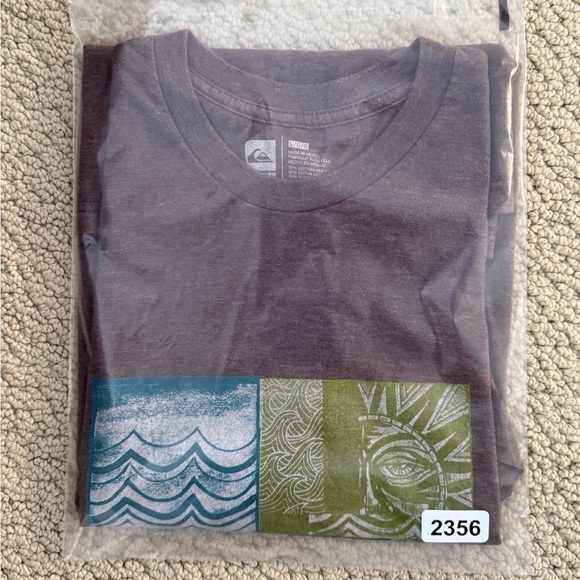 QUIKSILVER Sun Surf Tropical Tee Shirt Men L Large - Picture 5 of 5